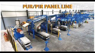 Sandwich panels production line - PUR and PIR panels