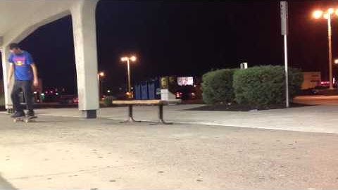 Skateboarding Front side nose slide