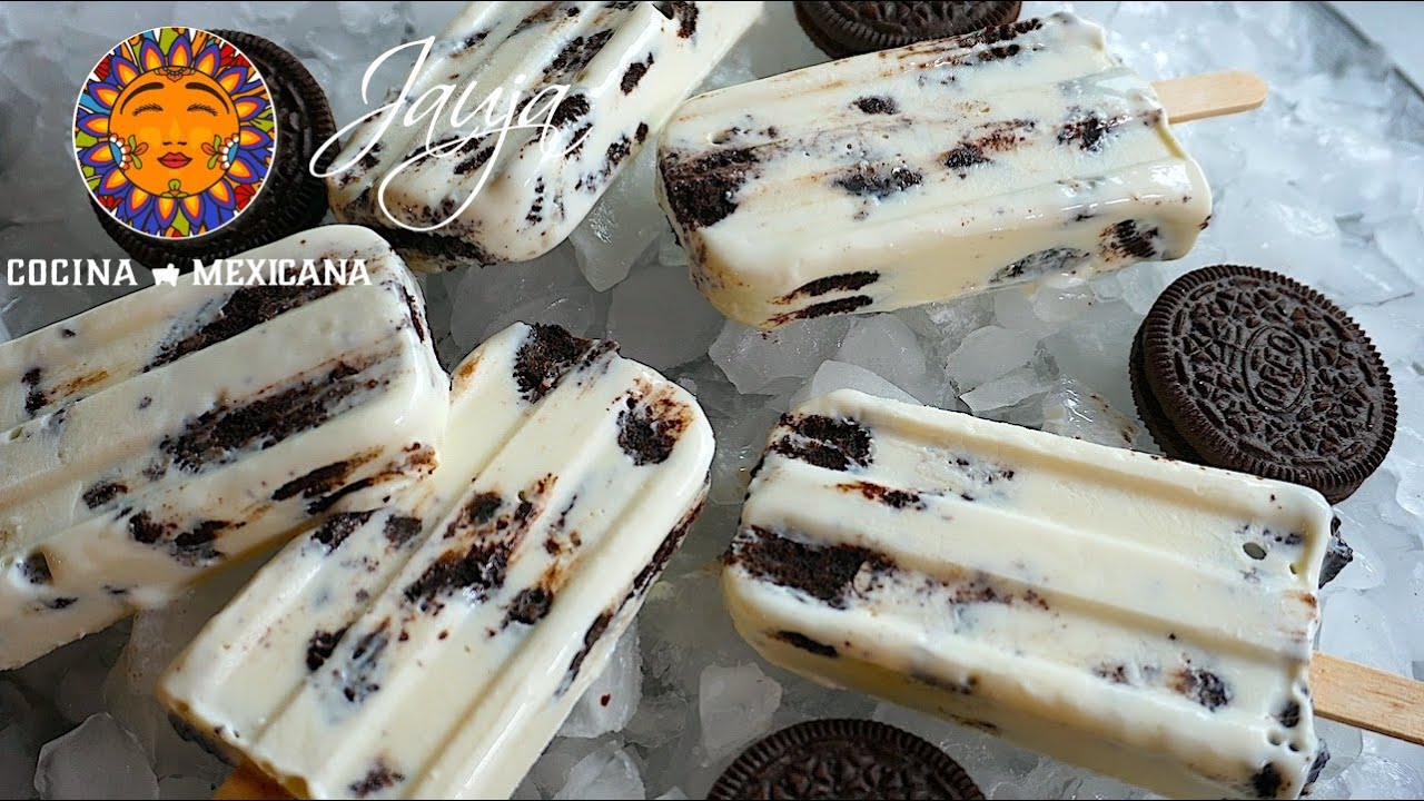 Paletas Heladas de Oreo™ Cremositas y Facilísimas | Jauja Cocina Mexicana