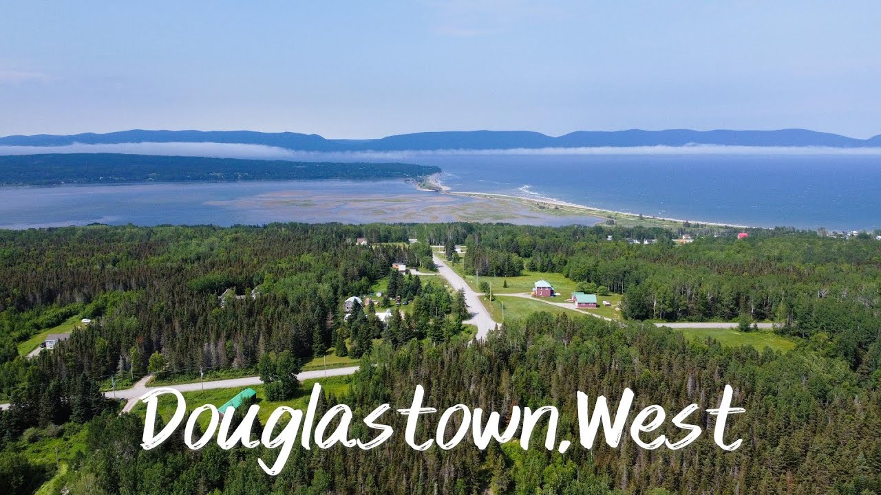 Douglastown,West Gaspe, Quebec 4k Drone Video YouTube