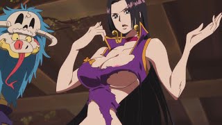 Boa Hancock Has Her Clothes Dissolved During The Fight | One Piece