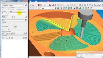 Spiral toolpath with Hypermill