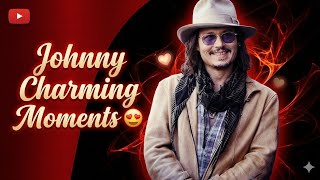 Johnny Depp’s Charming Moments Captured on Camera Delight Fans Around the World 🔥😱