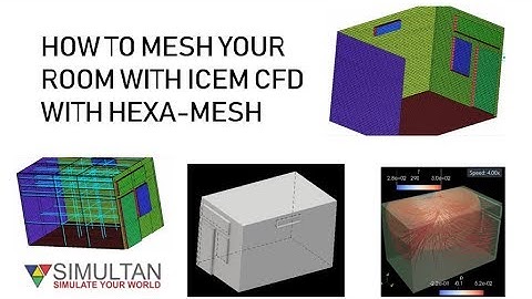 HOW TO MESH YOUR ROOM WITH ICEM CFD WITH HEXA MESH