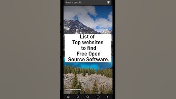 List of top websites to find Free Open Source Software. Alternative software. #opensource
