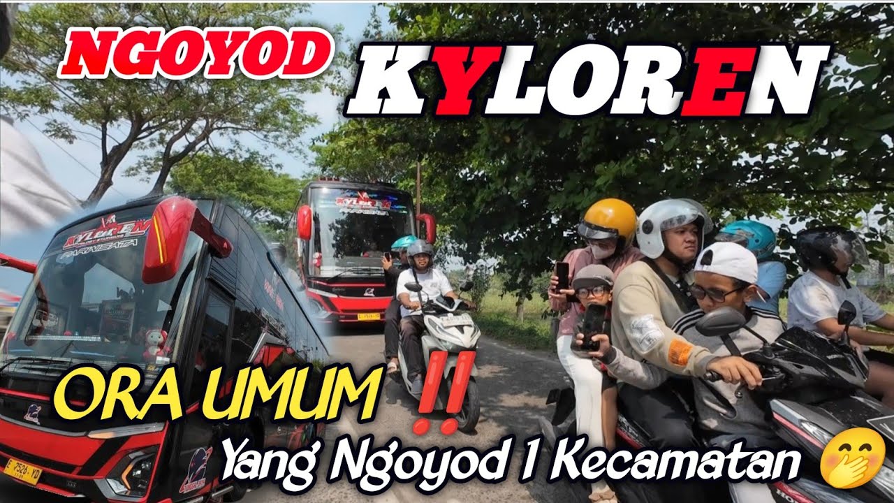 NGOYOD BUS ARTIS KAYAK DEMO AJA🤭