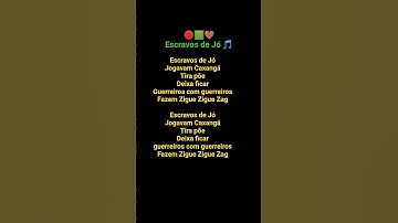Thumbnail of escravos de Jó - pare essa música - para ouvir Vol. 1