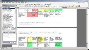 6. Recording audio comments using Word 2003 and eMarking Assistant