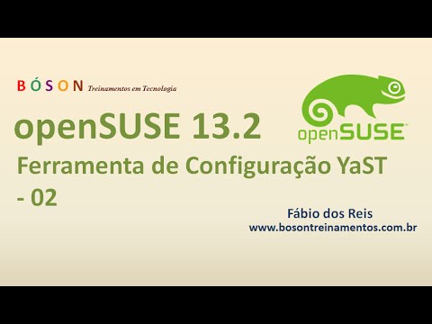 openSUSE 13.2 Linux - Ferramenta de Configuração YaST - 02
