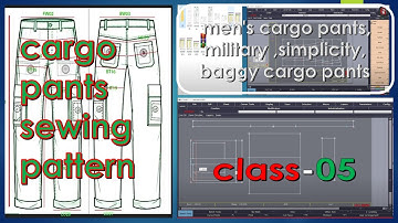 cargo pants pattern class-05 II men