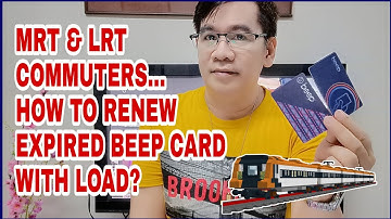 How To Renew Or Activate Expired Beep Card With Load?
