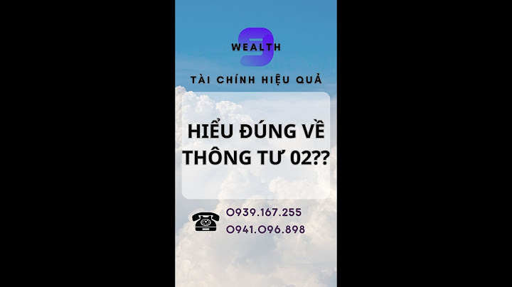 Thông tu hướng dẫn thi hành nghị định 167 2023