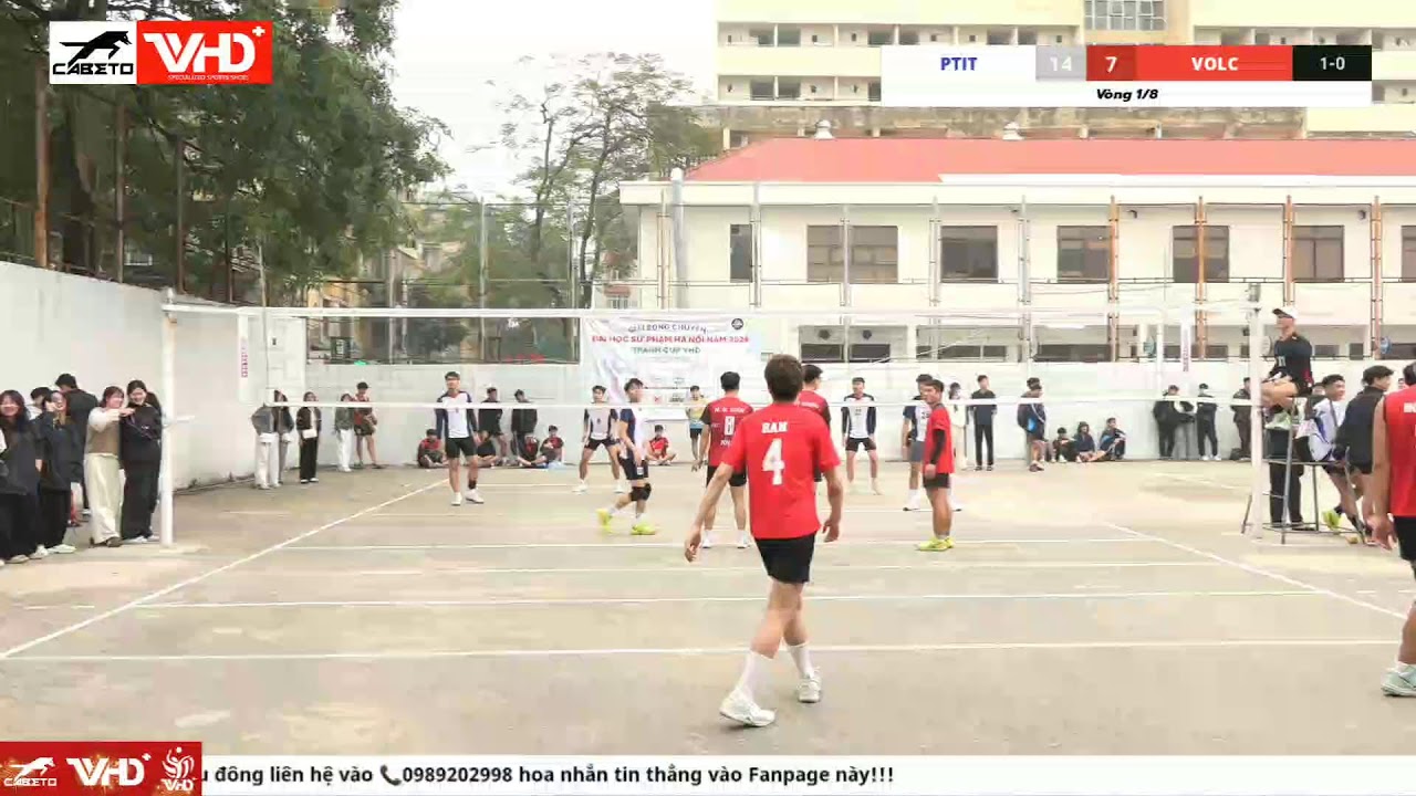 VOLC vs PTIT | Giải Bóng chuyền ĐH SPHN Tranh Cup VHD 2026
