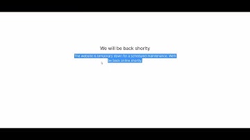 Webx ECommerce | Video # 23 | How to setup Coming Soon Page