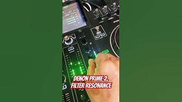 Denon OS engine filter resonance control. Heavy & smooth.  #denondj #music #dj #gaming