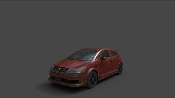 Car texturing  3ds max 2018 tutorial final part