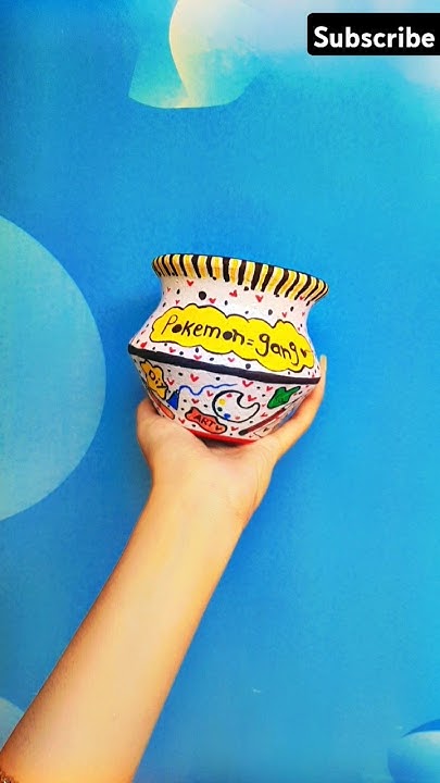 which-paint-is-used-for-matka-painting-art-viralshorts-shortsfeed