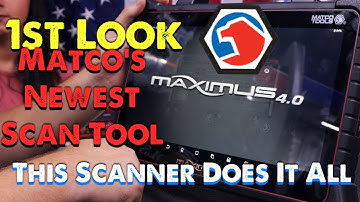 Matco Tools New Maximus 4.0 First Look And Demo THIS SCANNER IS A BEAST! It Does It All!