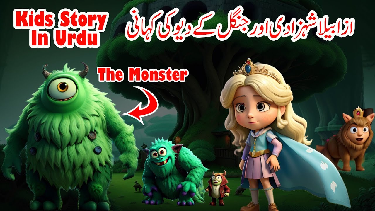 Urdu Stories For Kids The Little Princess And Monster Story In Urdu the-glowing-princess-story-in-tamil-tamil-fairy