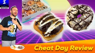 Krispy Kreme S’mores Classic and S’mores Fudge Cake Doughnuts Review New for 2021 | Hershey’s Collab