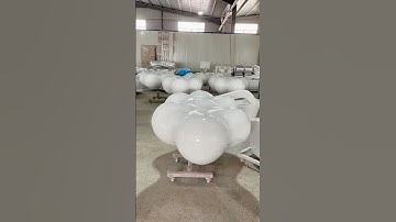 Các bước gia công sản xuất ghế decor hình đám mây giá tốt tại xưởng Compositesaigon #frp #3d #chair