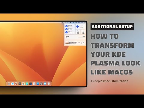 Additional Setups - How to Transform Your KDE Plasma Look Like macOS