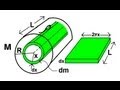 Physics - Mechanics: Moment of Inertia (4 of 6) Derivation of Moment of Inertia of a Solid Cylinder