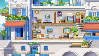 【新楓之谷】我的小屋---微微安來造訪我的咖啡屋