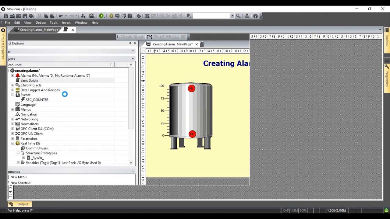 Movicon 11 SCADA Getting Started - YouTube