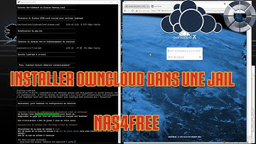 4# - Installer OwnCloud dans une Jail dans NAS4Free