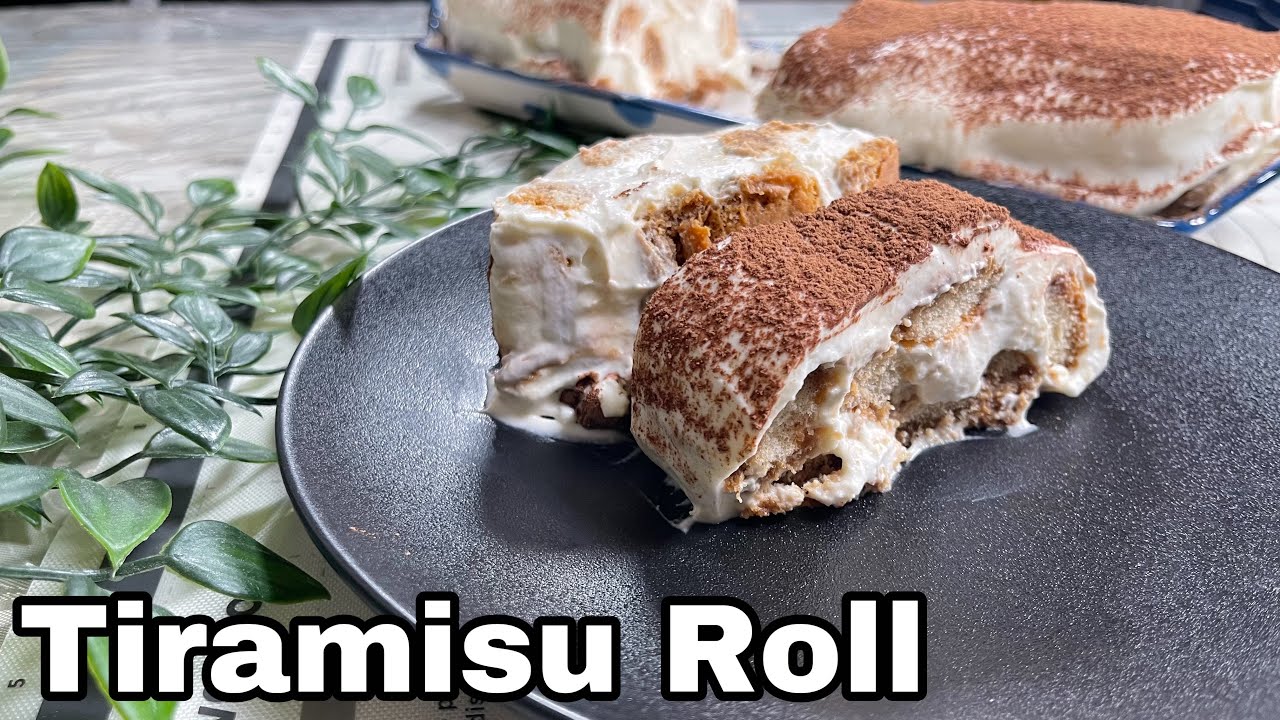 Tiramisu Roll | Simple Tiramisu Roll Recipe | Dessert Ideas - YouTube