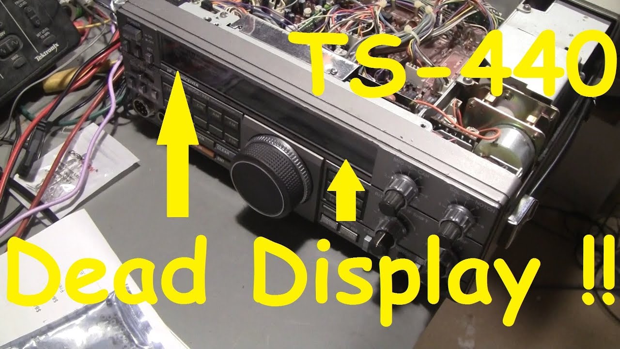 Kenwood TS-440 Repairs ? Part 1. - YouTube