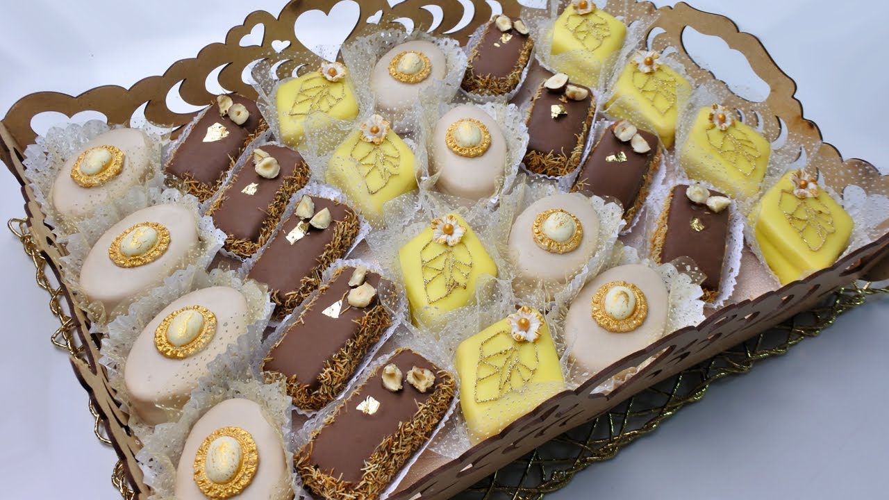 هاذ الوصفة حطيها في عينيك تشكيلة 83 حبة صابلي راقي بثلاثة انواع بعجينة واحدة كل نوع بشكل وذوق مميز