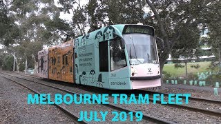 The Melbourne Tram Class Guide and Fleet Overview July 2019