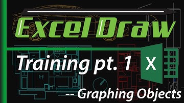 Excel Draw v6.2 Training Video 1 - Creating Objects in Excel Draw