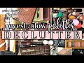 ONLY KEEPING A FEW PALETTES // Eyeshadow Makeup Declutter 2019