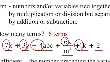2.3 Combining Like Terms or simplifying variable expressions