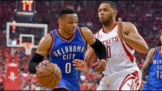 Russell Westbrook Full Highlights vs Rockets PLayoffs Game-2  51pts\/10reb\/13assists