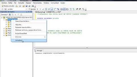 CREAR BASE DE DATOS Y TABLA- SQL SERVER 2008R2