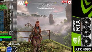 Horizon Forbidden West 4K Live Stream | RTX 4090 | i9 14900KS