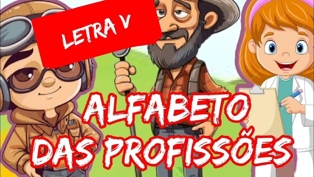 ALFABETO DAS PROFISSÕES -profissões com a letra V - YouTube