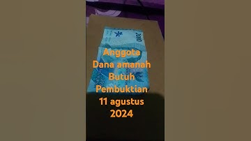 dana amanah cair hari ini