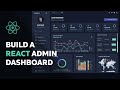 Build a complete react admin dashboard app  react material ui data grid light  dark mode