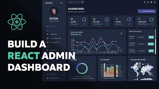 Build a COMPLETE React Admin Dashboard App | React, Material UI, Data Grid, Light & Dark Mode by EdRoh 1,368,968 views 1 year ago 4 hours, 4 minutes