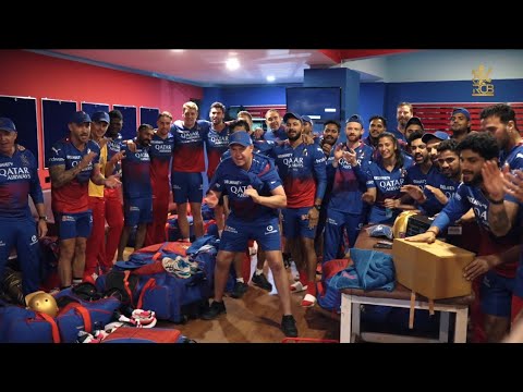 RCB vs PBKS Post Match Dressing Room Chat  Team Song  IPL 2024