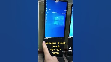 This video to show kiosk with windows os #digitalsignage #kiosk #totem #fyp #foryourpage
