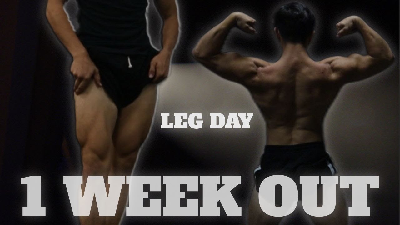 ALMOST FAILED MY DIET! | LEG DAY WALKTHROUGH | READY FOR SHOWDAY - YouTube