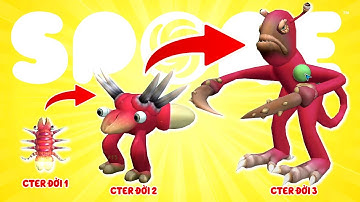 HÀNH TRÌNH TIẾN HOÁ #1: TỪ MỘT TẾ BÀO TÔI TRỞ THÀNH CON NGƯỜI THẾ NÀO =)))) Best game giả lập SPORE