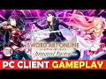 Sword Art Online Integral Factor F2P Primeros minutos 