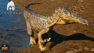 THE ISLE - ROAMING WITH MY SUCHOMIMUS AND GRWOING IT INTO ADULT!!!